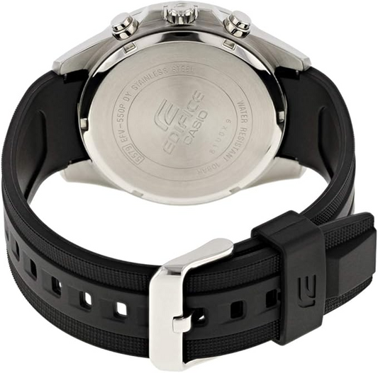 Casio Edifice Homme Analogique Quartz Montre avec Bracelet en Résine E-Plaza store