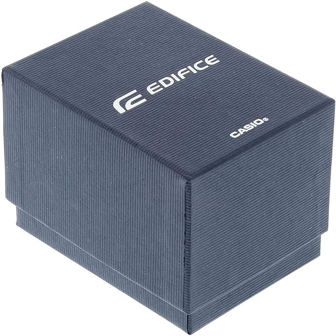 Casio Edifice Homme Analogique Quartz Montre avec Bracelet en Résine E-Plaza store