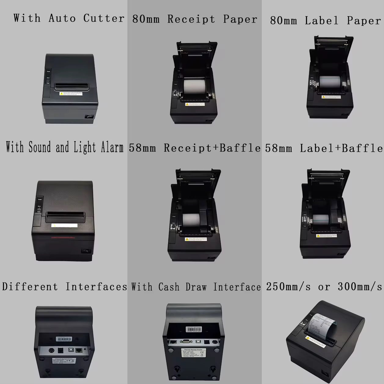 Imprimante thermique caisse PREMAX RP80 80*80 E-Plaza store