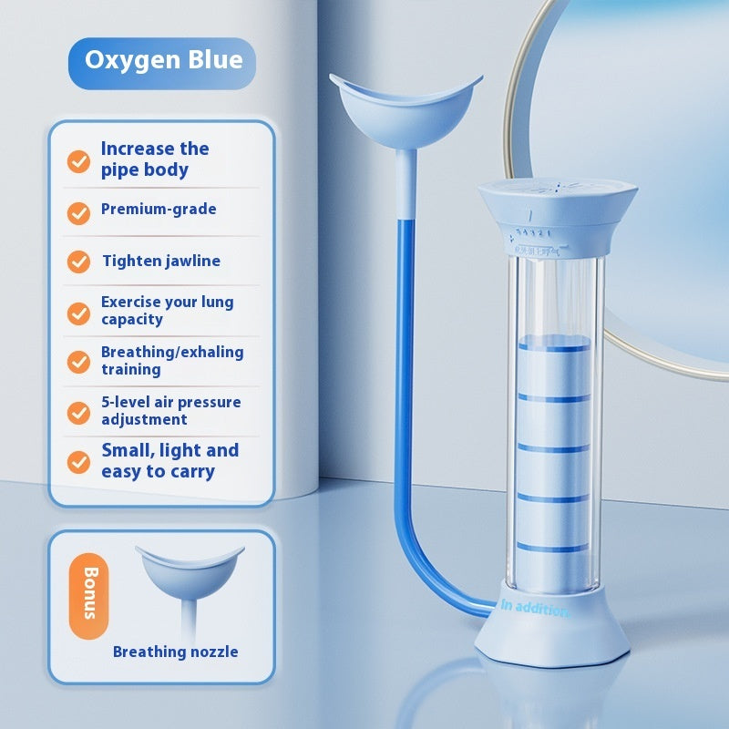 Entraîneur de respiration abdominale avec haltères respiratoires null