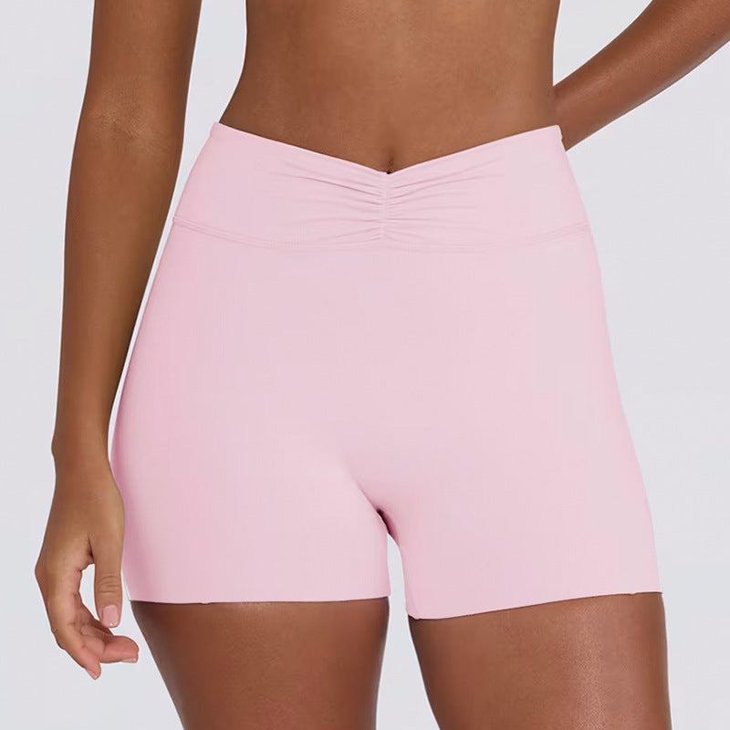 Shockproof With Chest Pad High Elastic Brushed Workout Top E-Plaza store