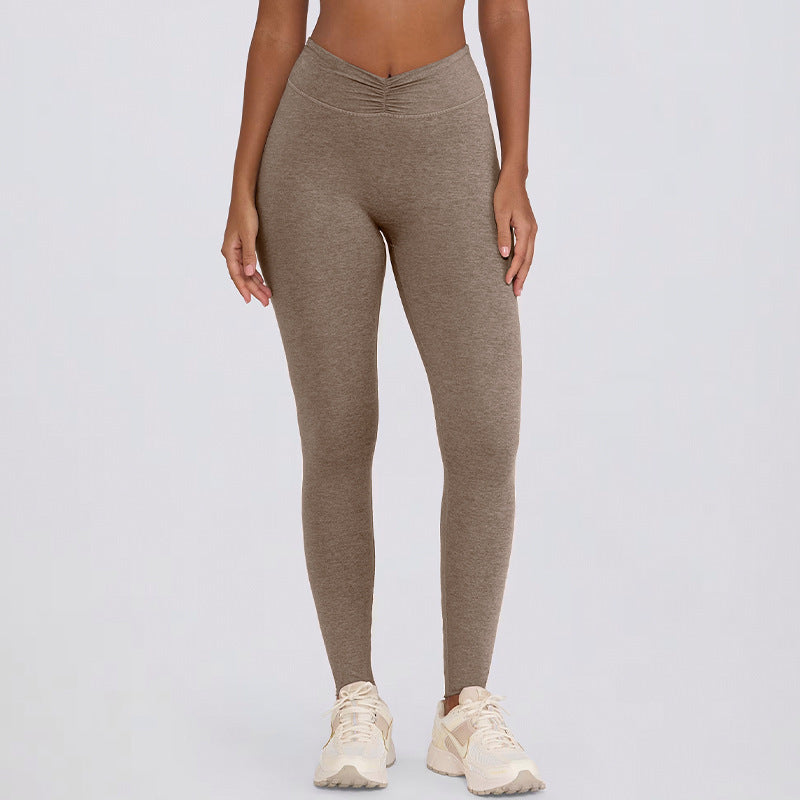 Shockproof With Chest Pad High Elastic Brushed Workout Top E-Plaza store