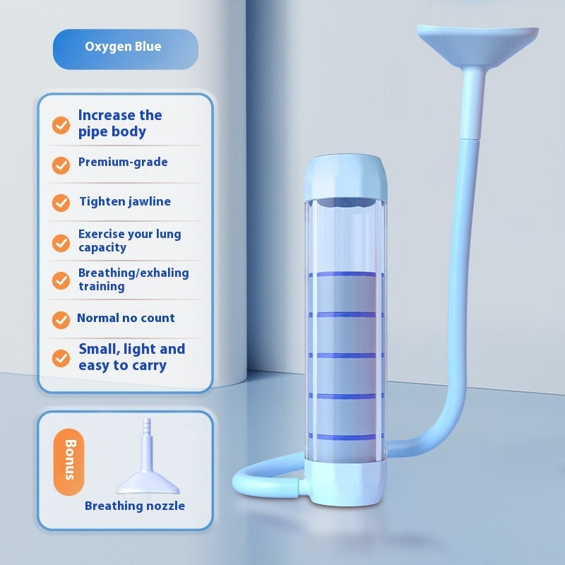 Entraîneur de respiration abdominale avec haltères respiratoires null