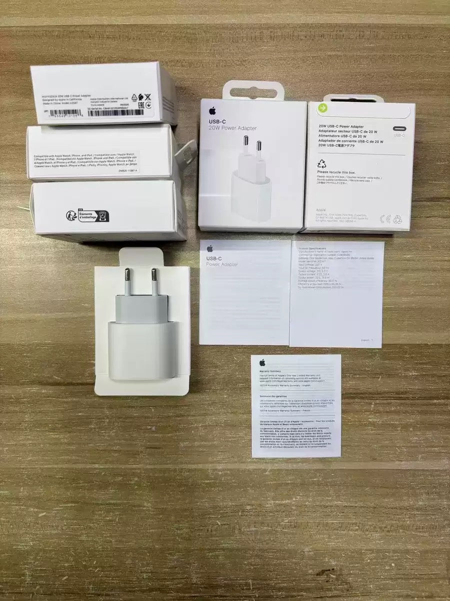 Adaptateur secteur USB-C 20 W – Apple Original E-Plaza store