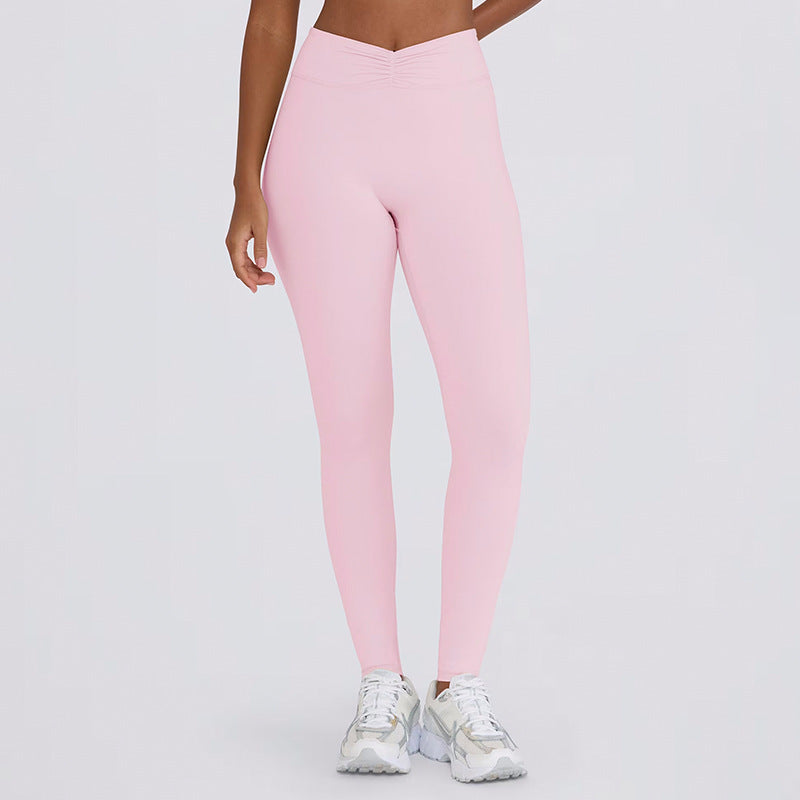 Shockproof With Chest Pad High Elastic Brushed Workout Top E-Plaza store